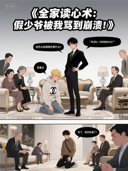 全家读心术：假少爷被我骂到崩溃！