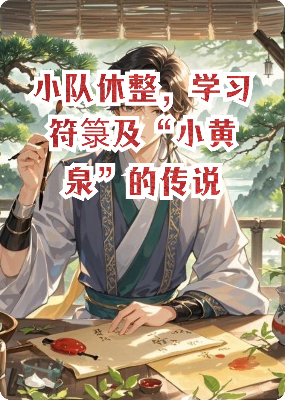 小队休整，学习符箓及“小黄泉”的传说