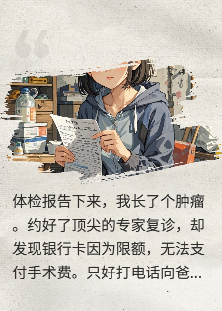 我得肿瘤后，才知我的命不如一条狗