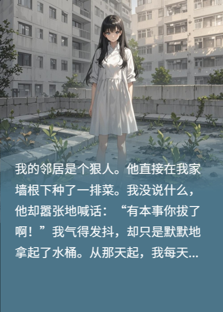 浇水复仇：嚣张邻居跪地求饶