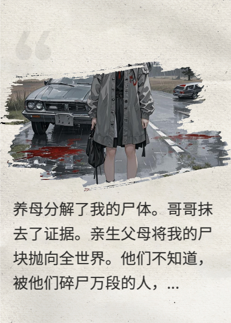 假千金谋杀我后，全家人帮她毁尸灭迹