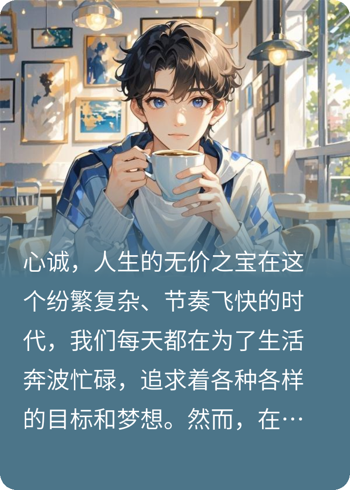 心诚是金