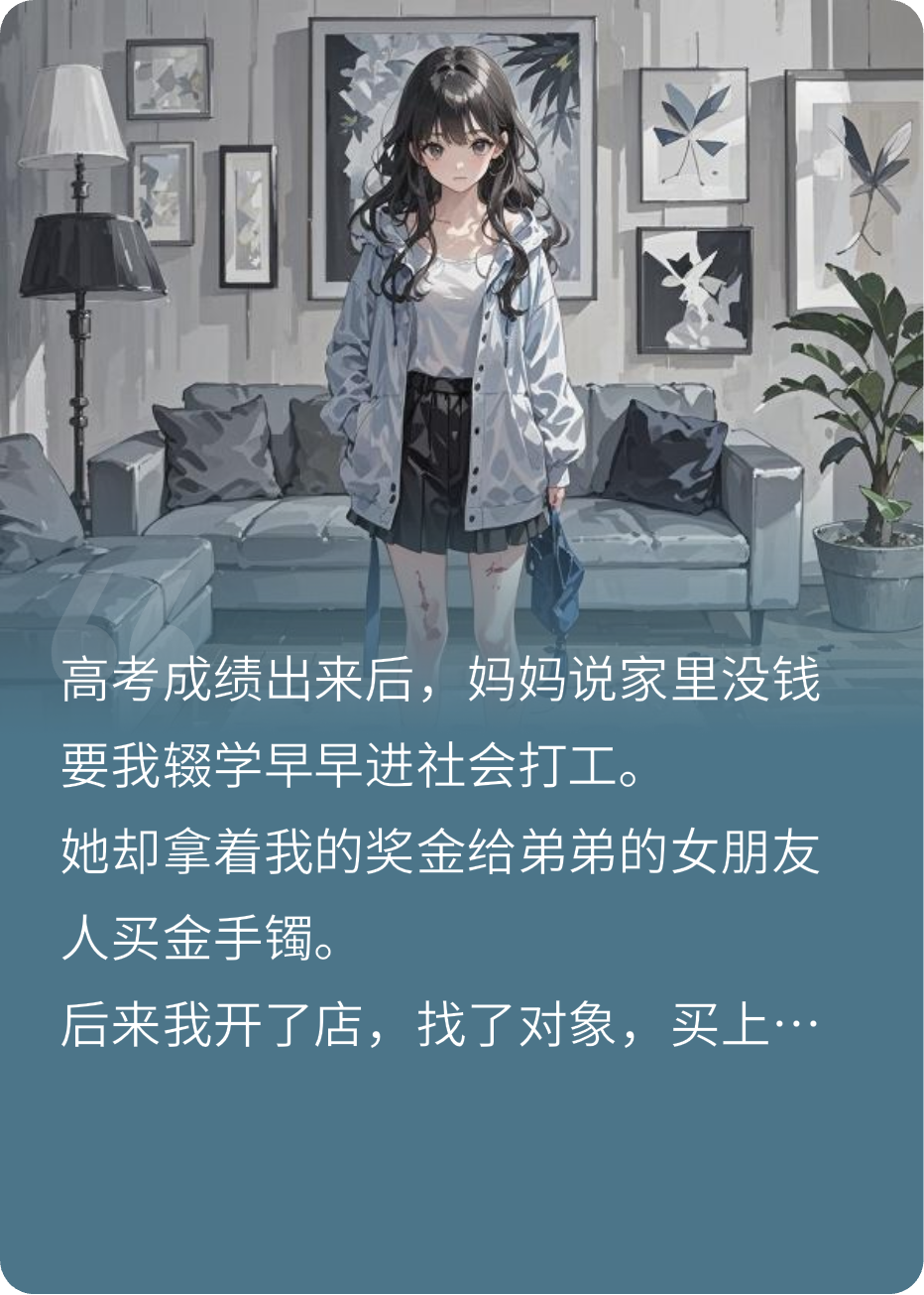 听到妈妈的心声后我猜知道她妒忌我