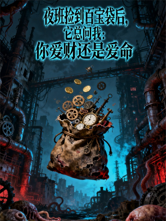 夜班捡到百宝袋后，它总问我：你爱财还是爱命