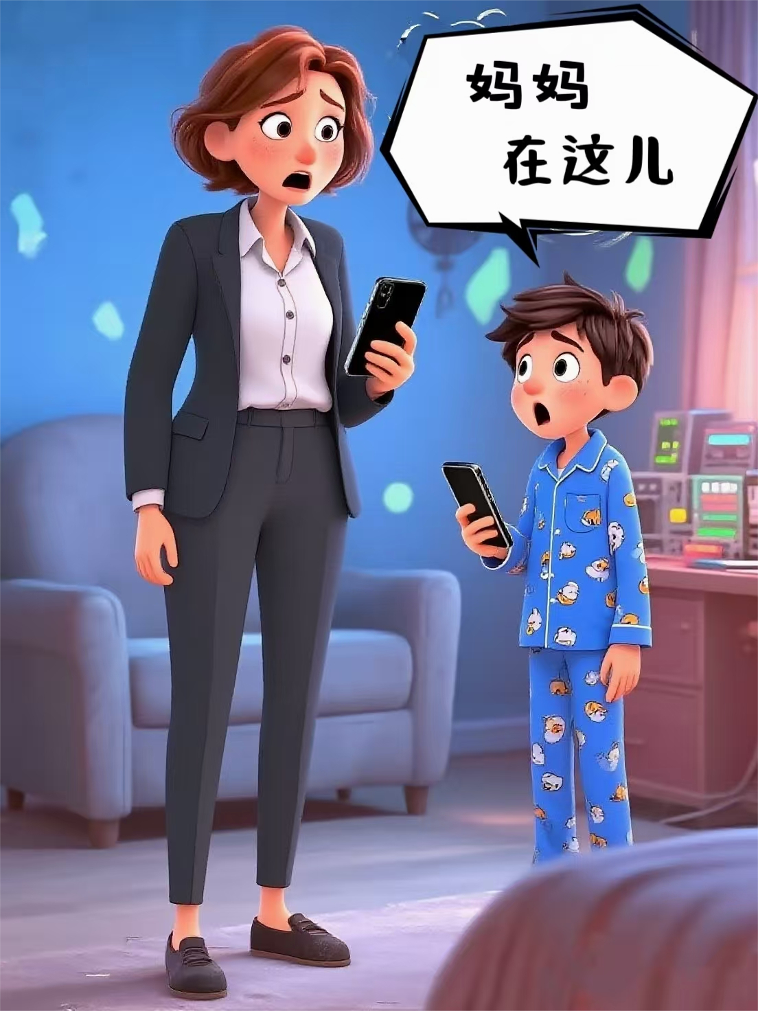 妈妈在这儿