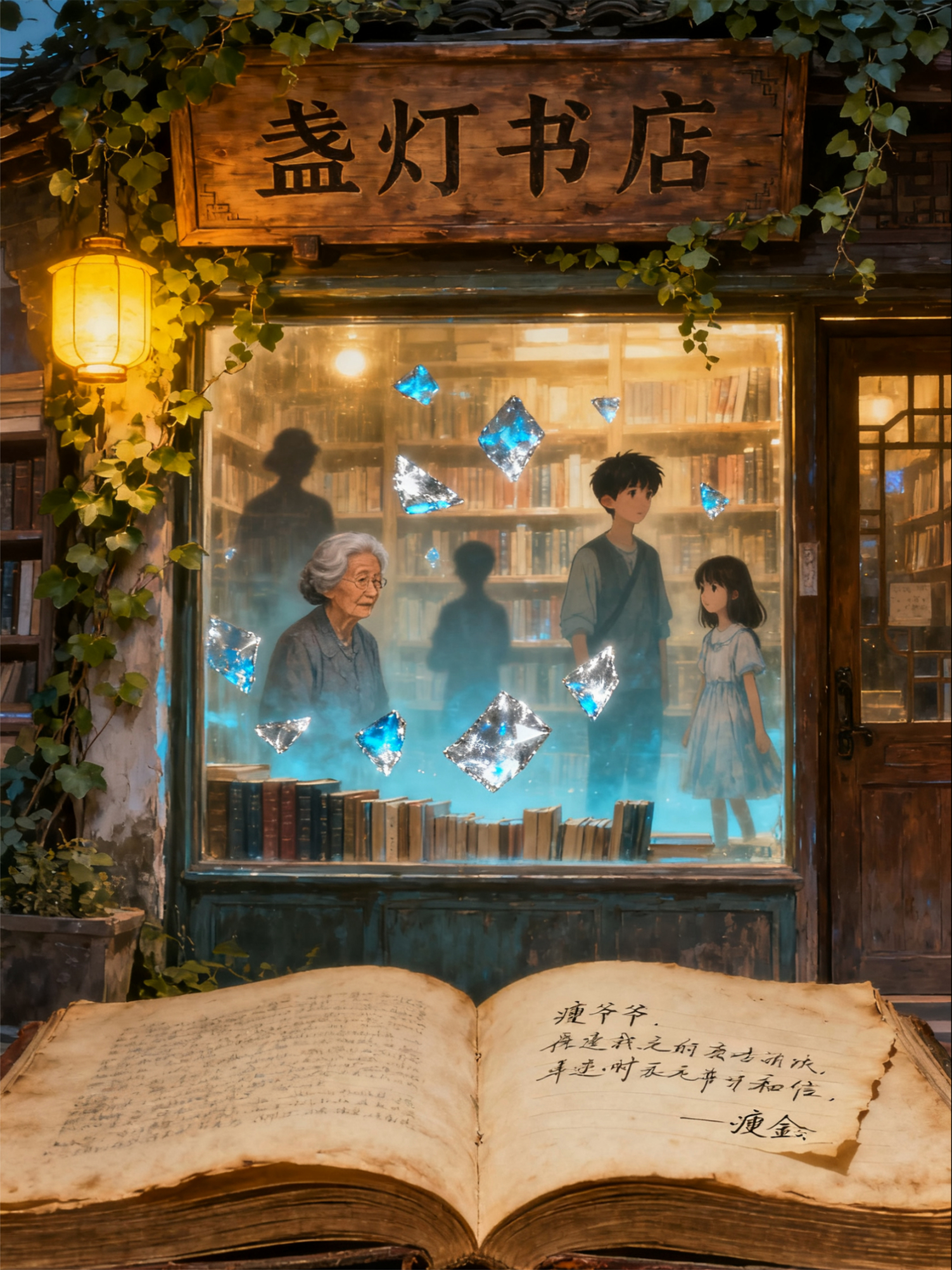 老书店藏着时光债，我帮人补了半生遗憾