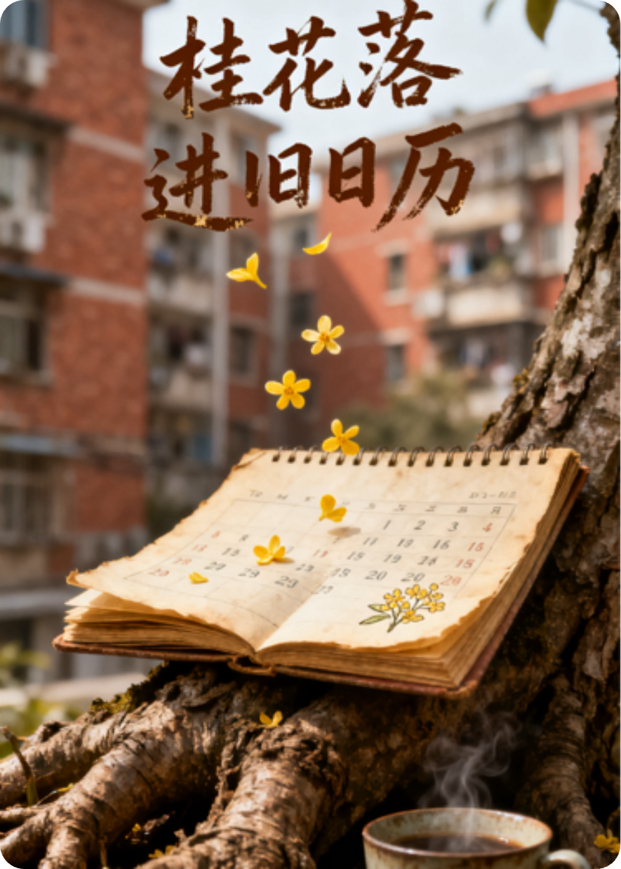 快递盒里的老日历