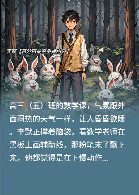 全班穿越异界，我觉醒天赋【百分百被空手接白刃】