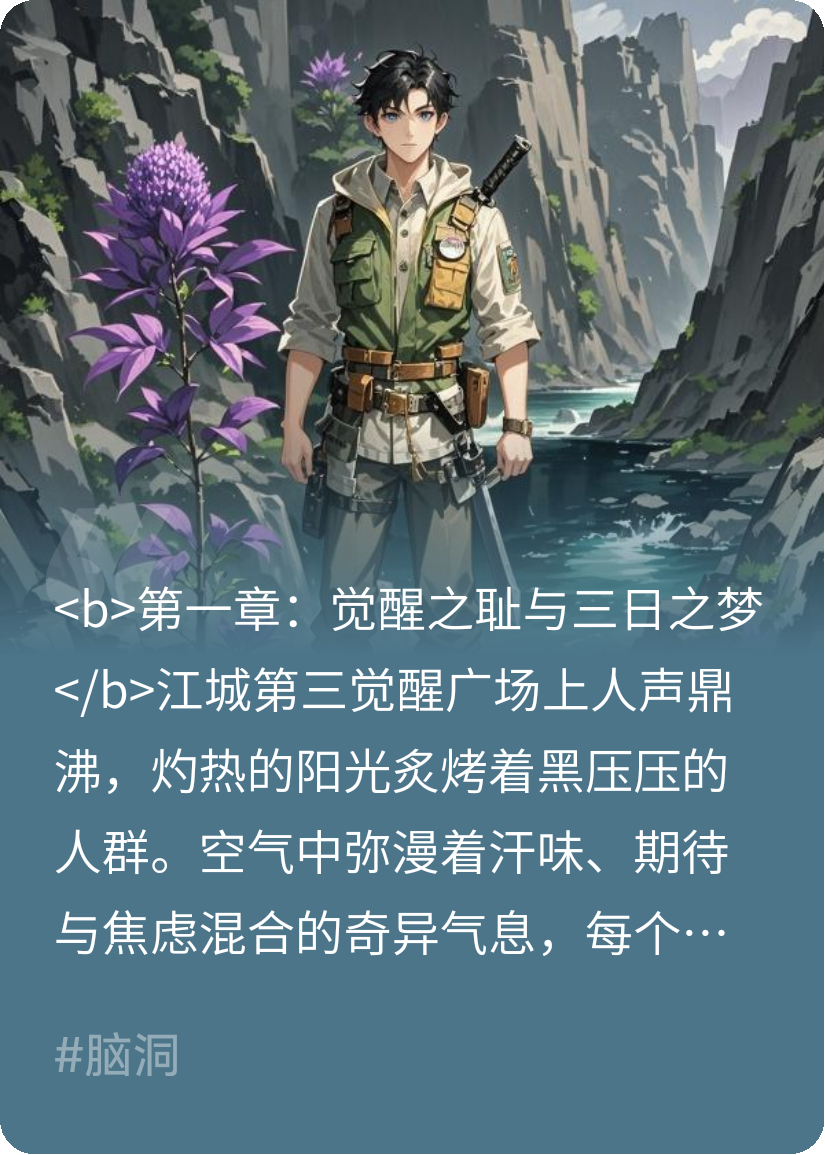 灵气复苏：先知三日