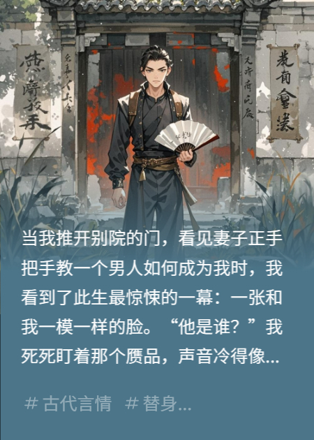 撞破妻子教替身，我将计就计！