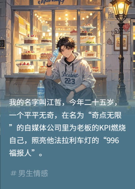 甜品店老板娘总以为我得绝症，非要当我女朋友