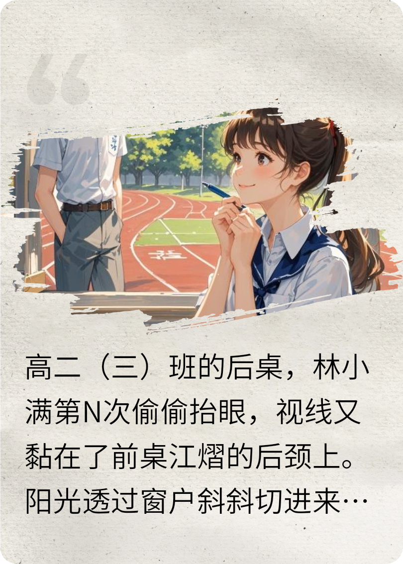 后桌的糖，甜了一整个青春