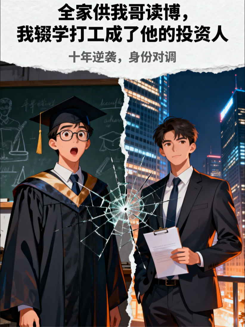 全家供我哥读博，我辍学打工成了他的投资人
