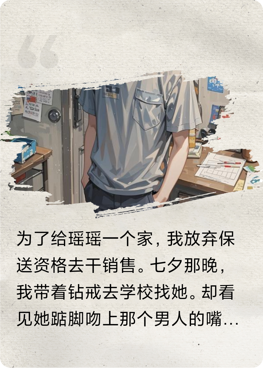 回学校，撞破初恋女友的秘密