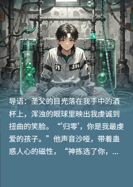 他说，神是存在的，而我是献给神的养料