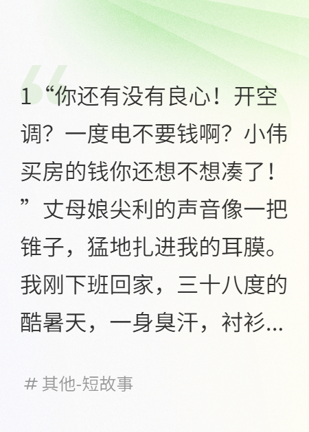 为小舅子省电，我被骂到离婚
