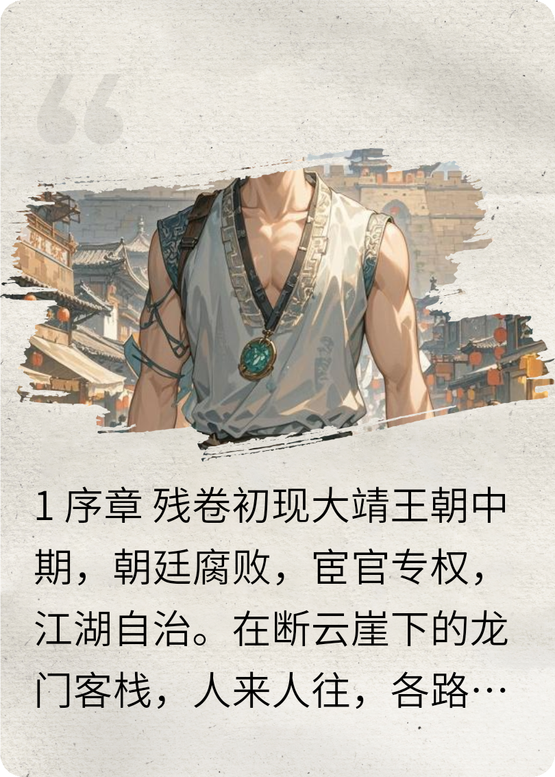 残卷惊鸿；江湖秘录