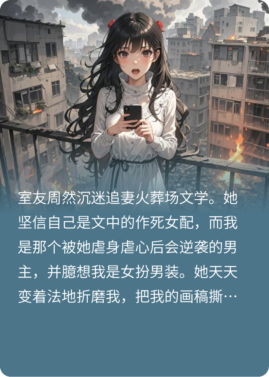 火葬场烧塌了，我的疯批室友被埋了