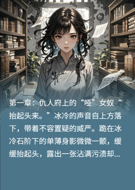 捡来的小哑巴竟是亡国公主