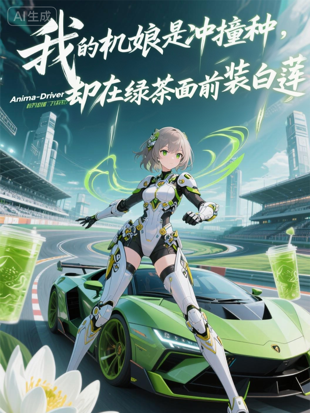 我的机娘是冲撞种，却在绿茶面前装白莲