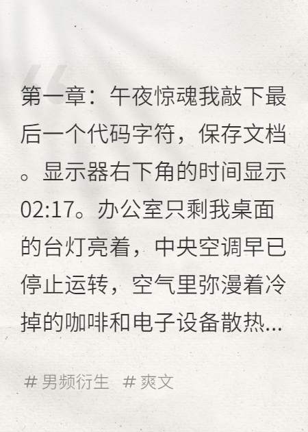 上司半夜敲门：我家灵异事件簿