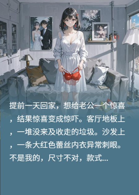 出差回家沙发上扔着一条内衣，我发圈谁丢我家的来认领