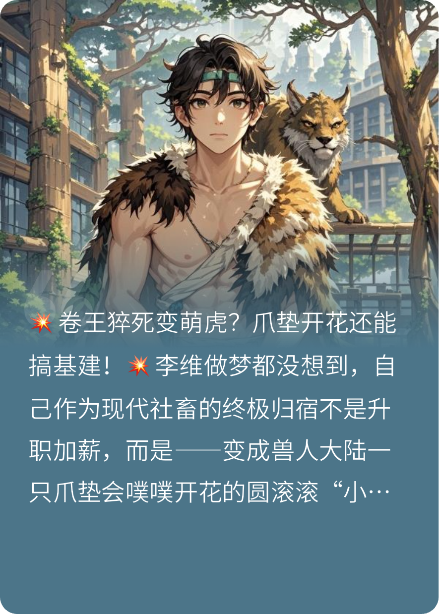 社畜虎王爆肝异界：开局靠卖萌混软饭！