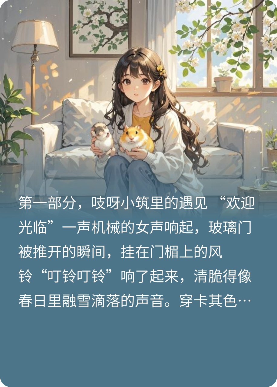 窗台边的两个小绒球