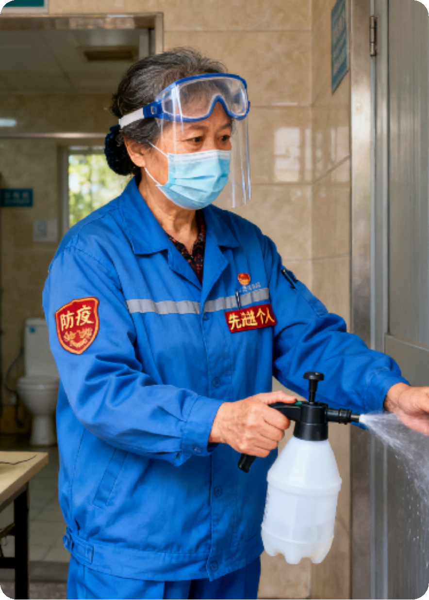 肆平路公厕的守护者