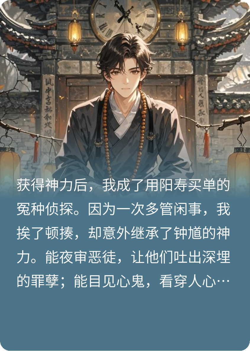 成为钟馗后，我靠折寿破案