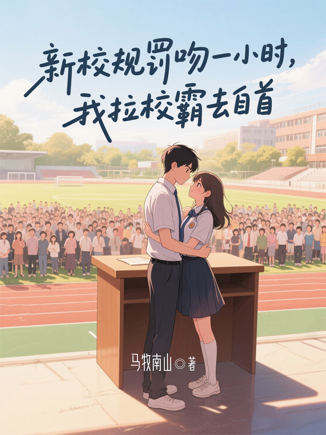 新校规罚吻一小时，我花十块钱拉校霸去自首