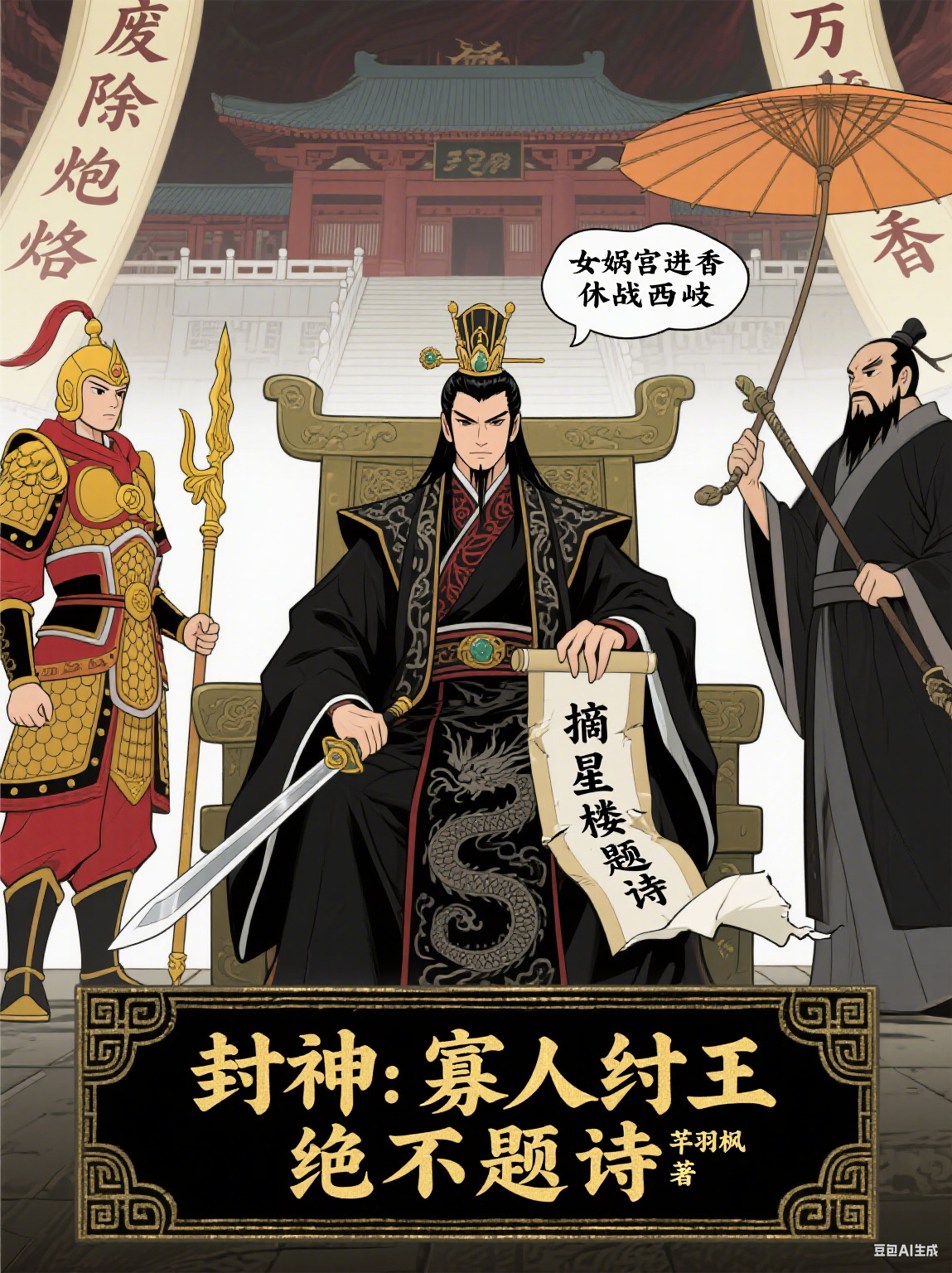 封神：寡人纣王，绝不题诗！