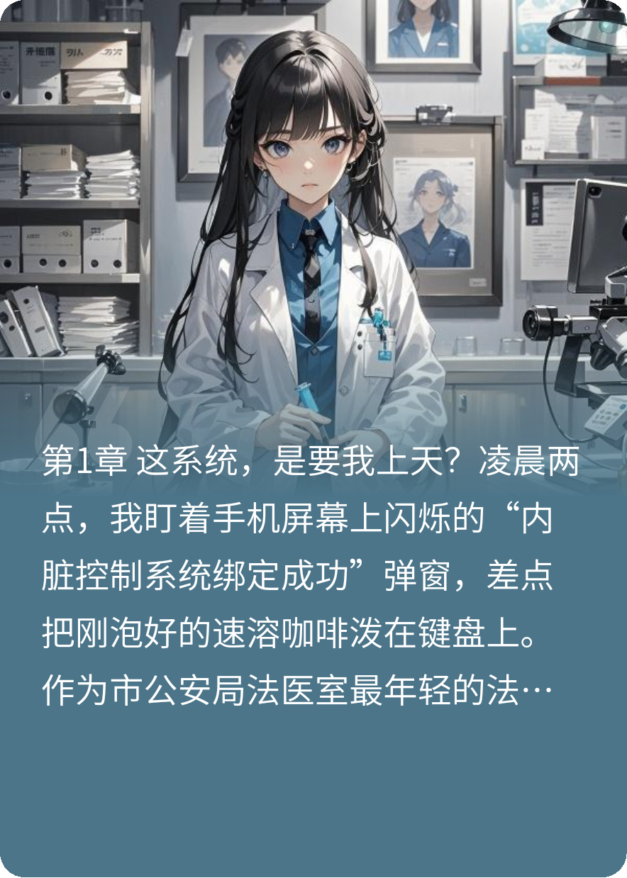法医觉醒内脏系统！手撕渣男渣女破连环案