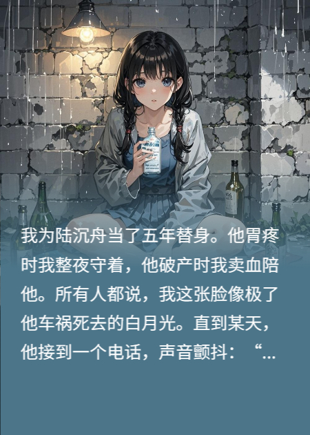 换肾后，他才知白月光骗了他八年