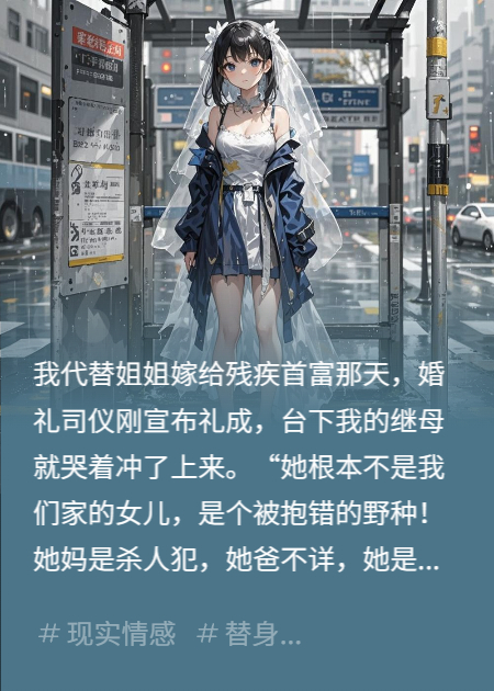 他们说我是骗婚的野种，却忘了是谁替姐顶罪入狱十几年