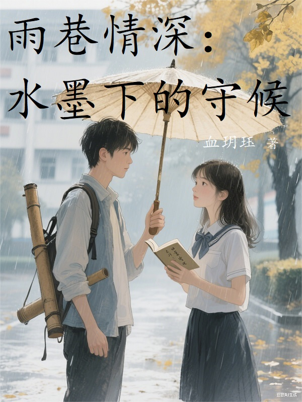 雨巷情深：水墨下的守候