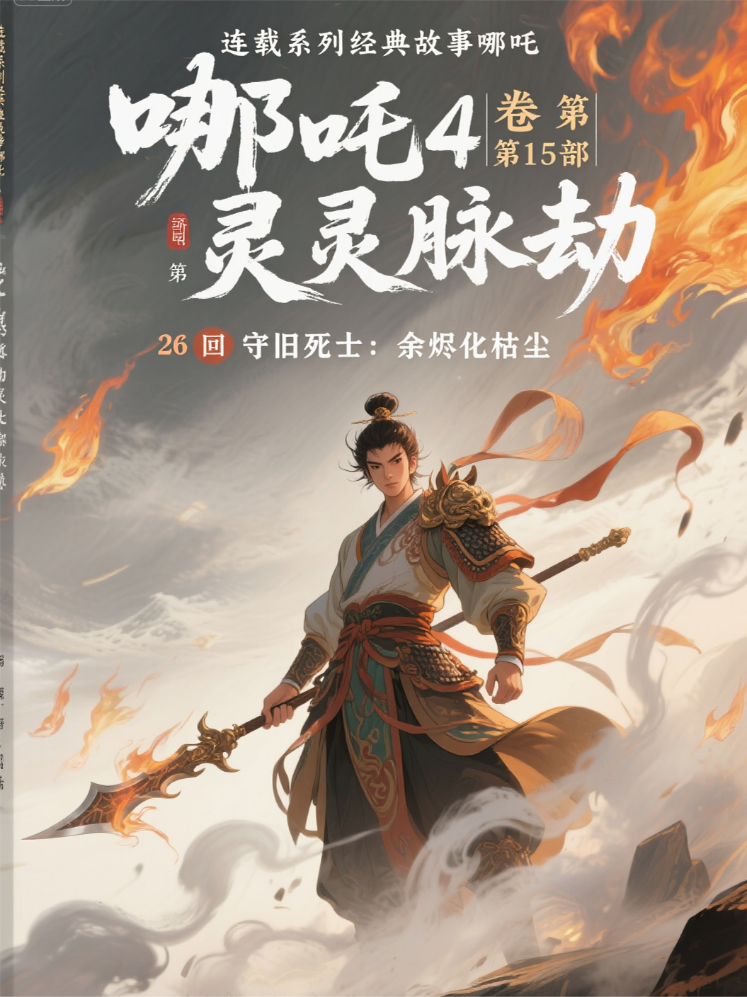 哪吒4卷第15部灵脉劫第26回守旧死士：余烬化枯尘