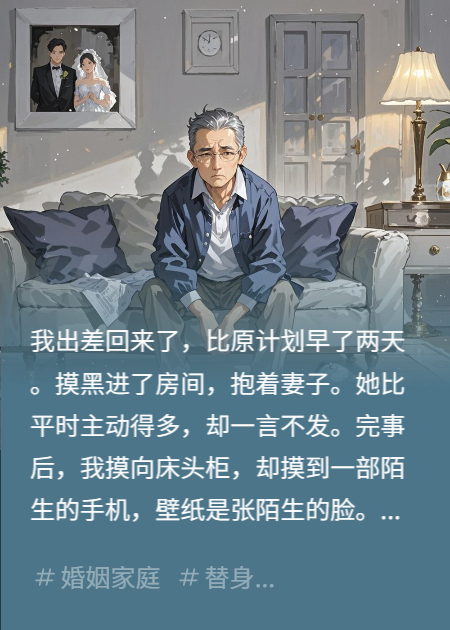 出差归来，床上躺着妻子的闺蜜