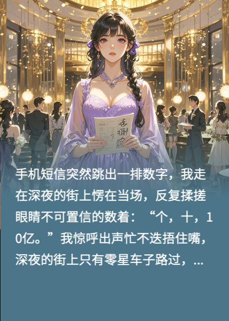 天降十亿，我帮老公娶他的白月光。
