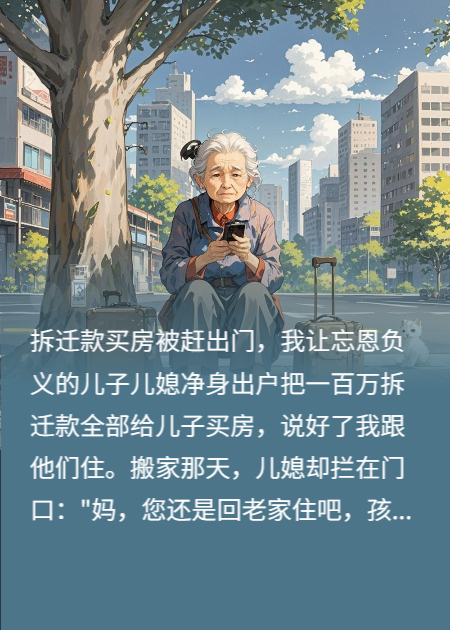 拆迁款买房被赶出门