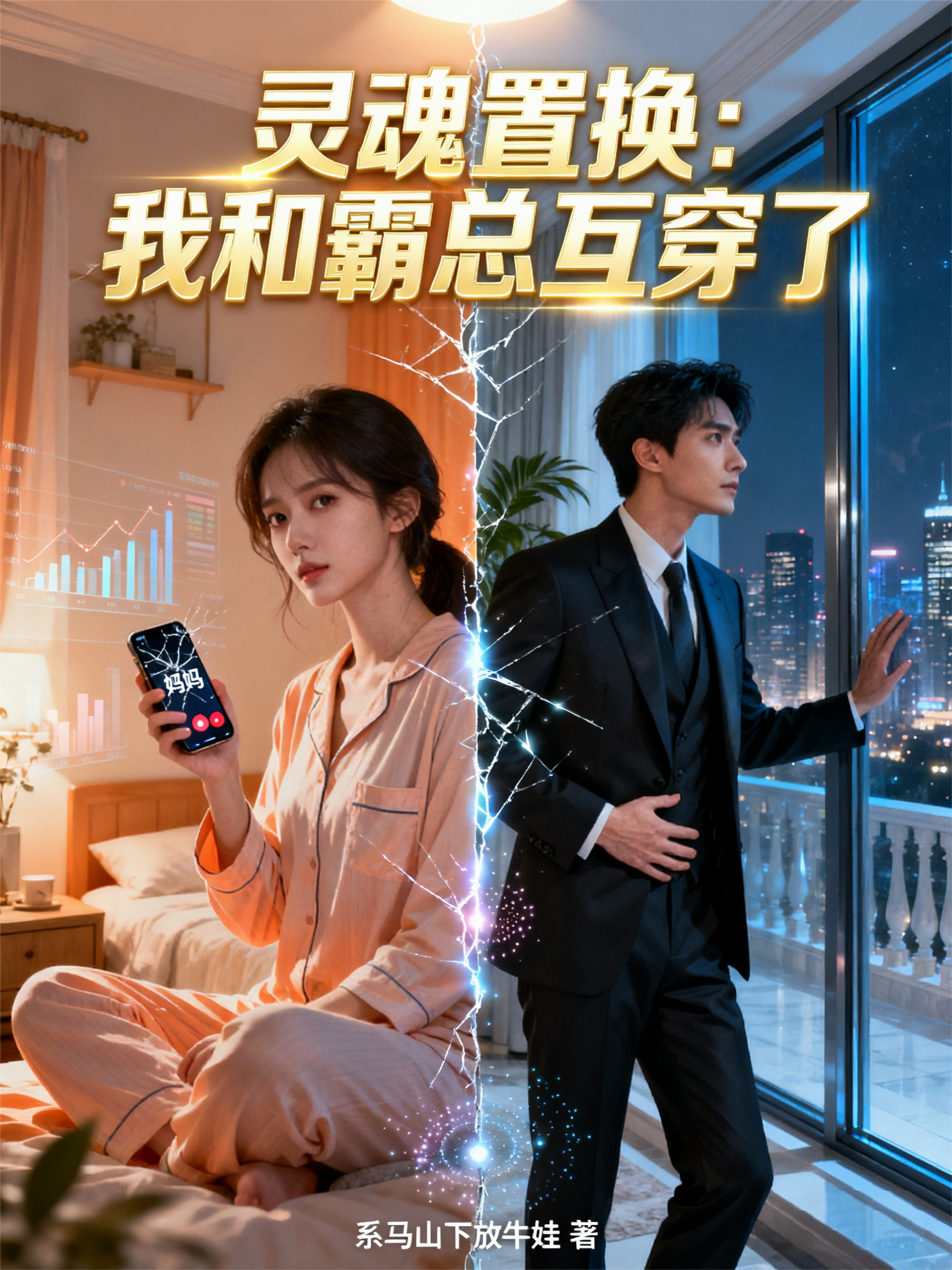 灵魂置换：我和霸总互穿了