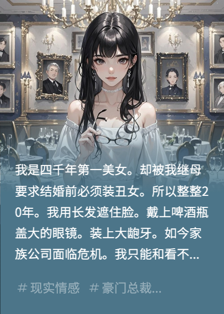 丑女被退婚后，却被京圈太子爷们求着入赘