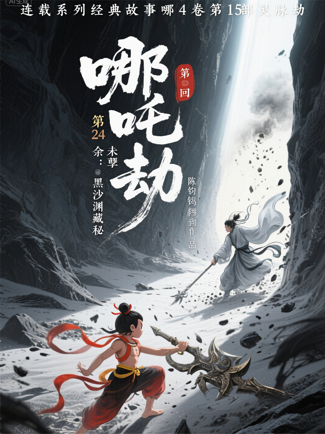 哪吒4卷第15部灵脉劫第24回余孽未清：黑沙渊藏秘