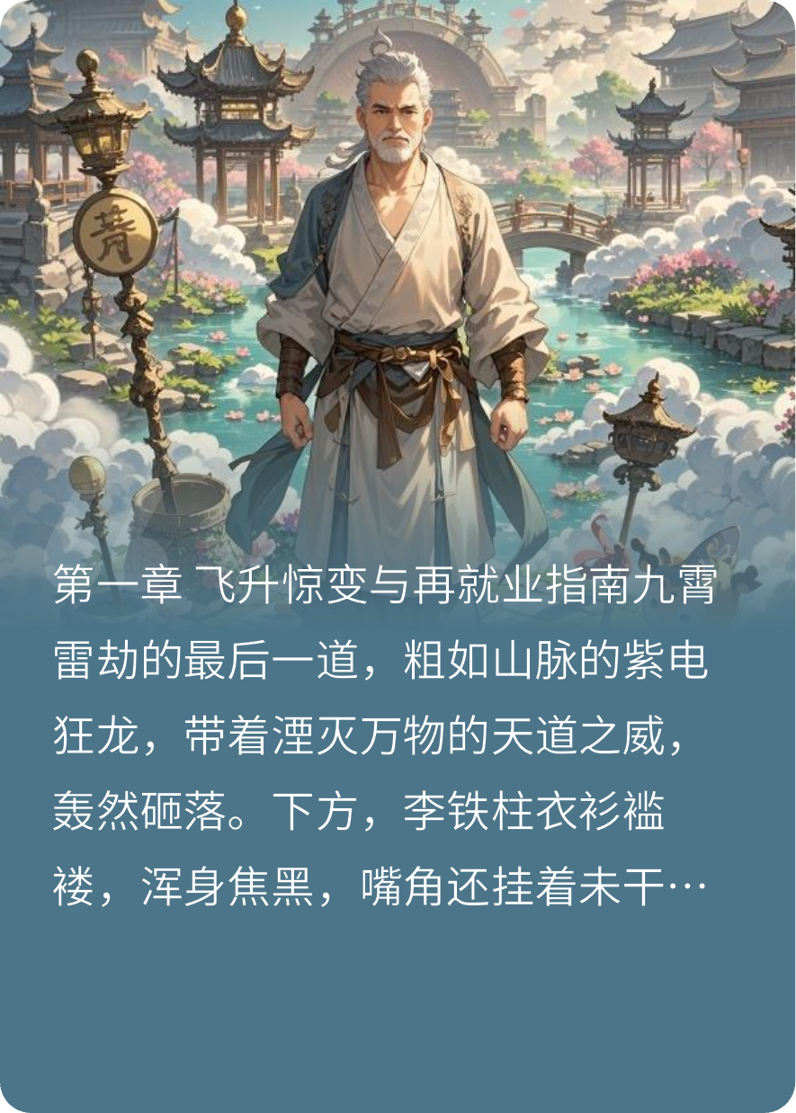 别人飞升我下岗，天道招聘让我去幼儿园带娃？