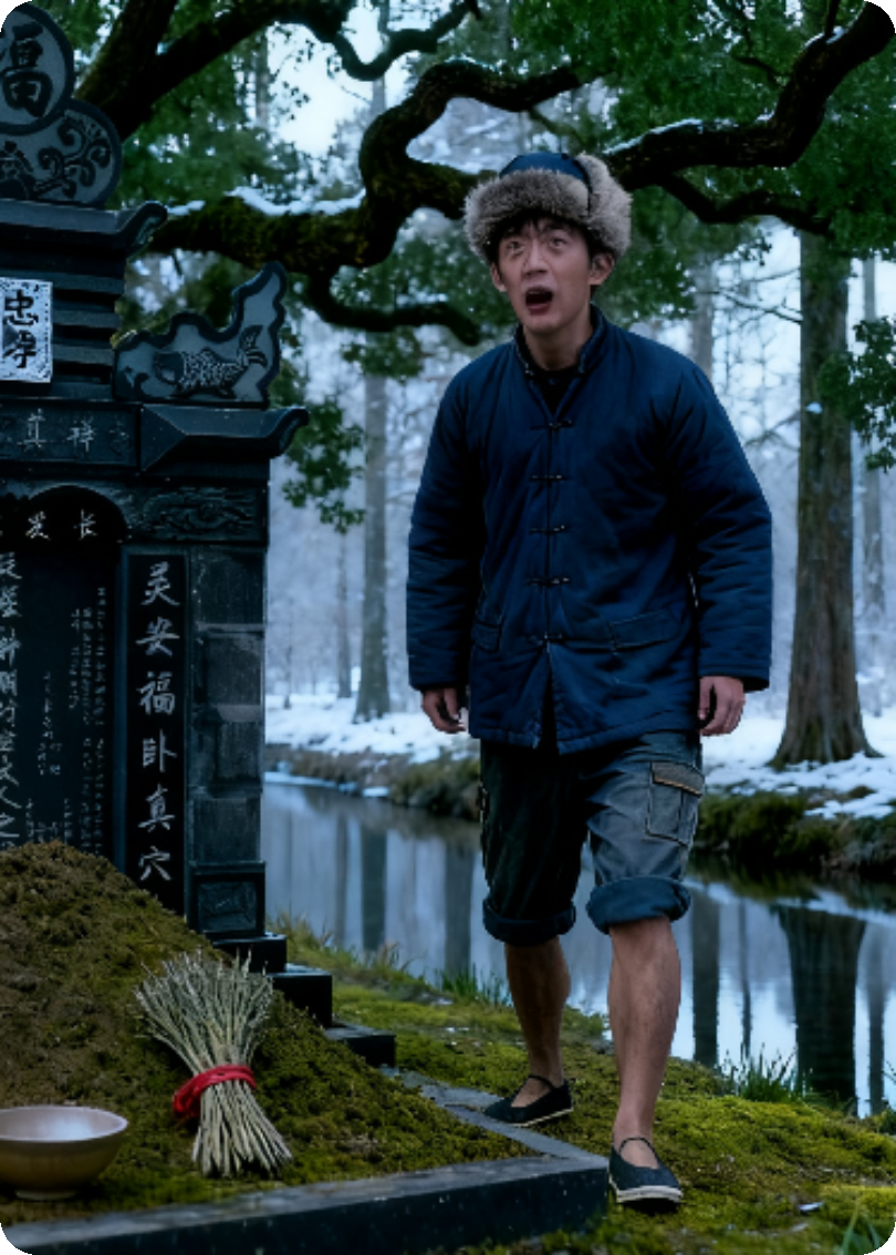腊月十六，我路过坟山遇上鬼