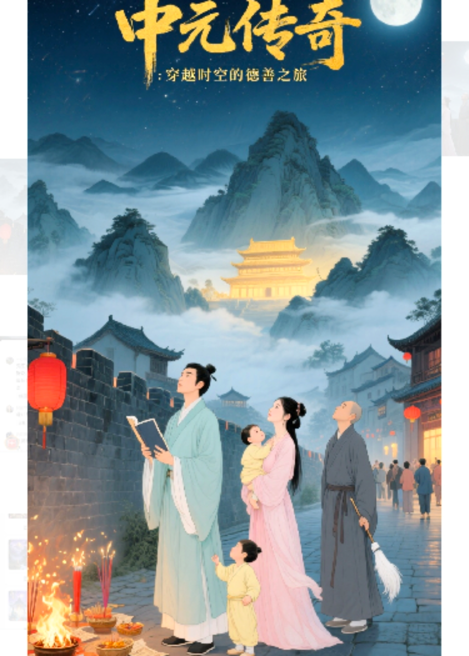 中元传奇：穿越时空的德善之旅