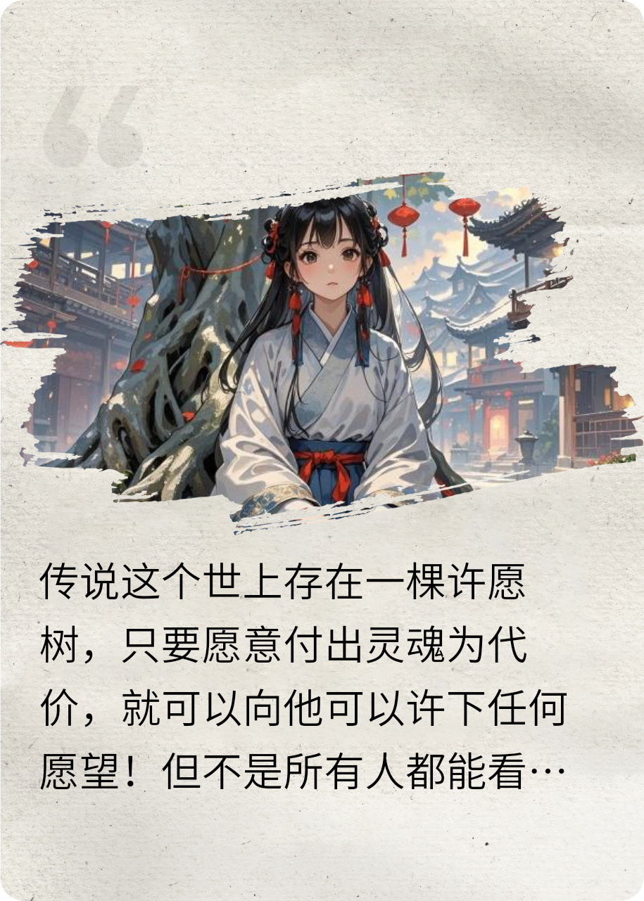 成为许愿树的我，手撕渣男