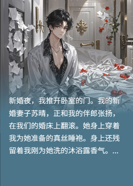新婚夜，我反锁房门，直播了妻子和伴郎