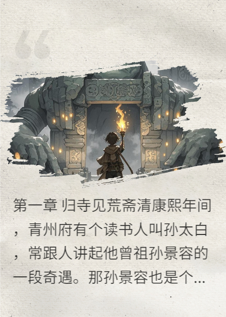 柳沟寺夜遇巨鬼记