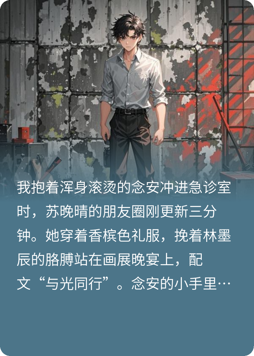妻子白月光将儿子虐到肝衰竭后，妻子转了他300万